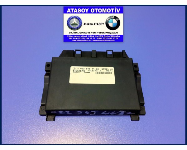MERCEDES W220 S320 ŞANZIMAN BEYNİ A0265457832 A0225454532 A0225454432 5WK33938 5WK33972 5WK33971 0265457832 0225454532 0225454432 A 026 545 78 32 A 022 545 45 32 A 022 545 44 32 W220 EGS51 S320 EGS51